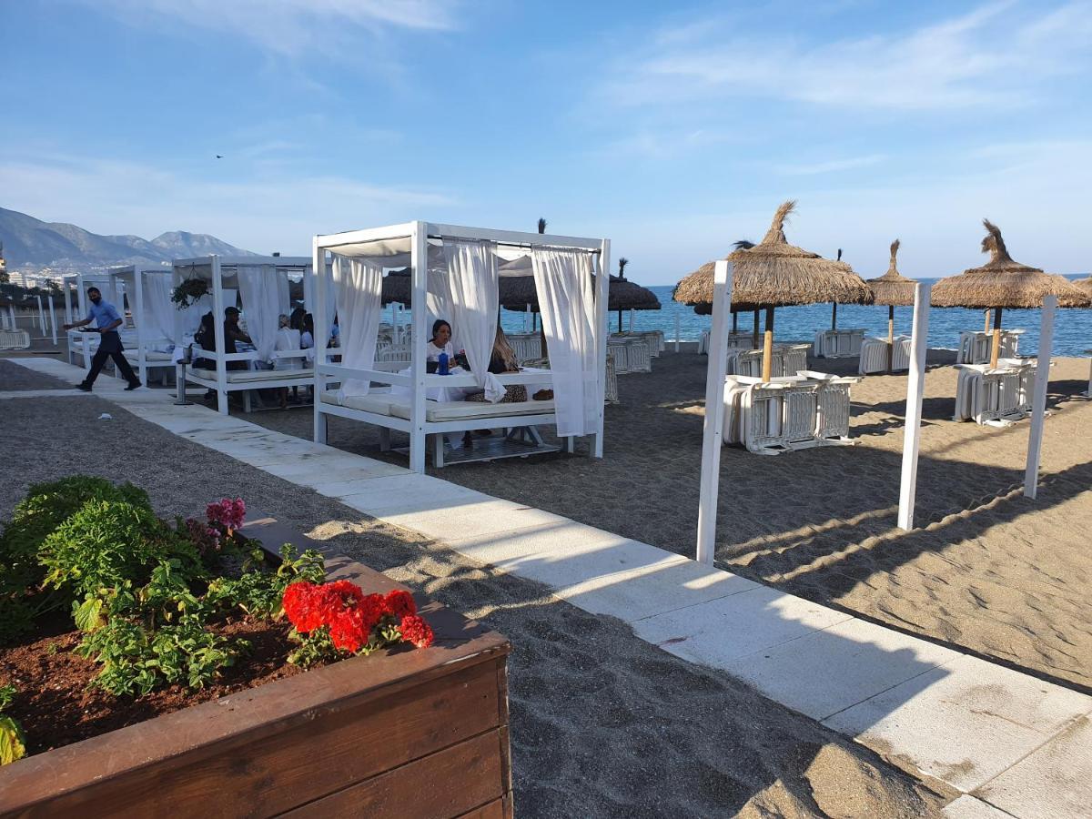 Luxury Beachfront Apartment With Pool, Sauna, Fitness And Gym In Province Malaga, Andalusia Mijas Exterior photo